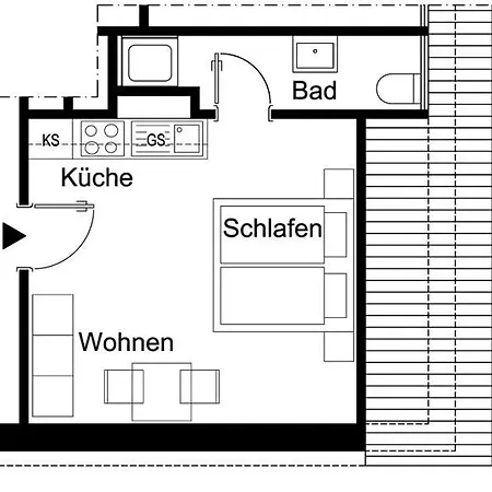 Apartamento Gaestehaus Roell - 4